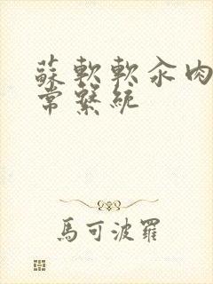 苏软软汆肉的日常系统封面