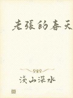 老张的春天封面