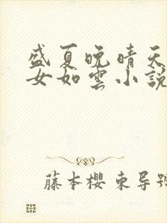 盛夏晚晴天之美女如云小说