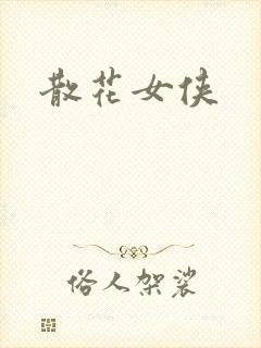 散花女侠封面