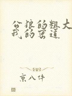 公狼的粗大挺进我的密道