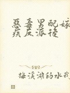 恶毒男配嫁给残疾反派后