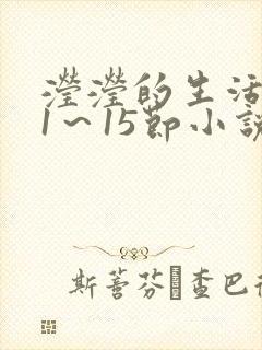 滢滢的生活日记1～15节小说