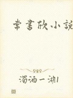 常书欣小说