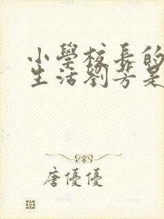 小学校长的幸福生活刘芳是谁封面