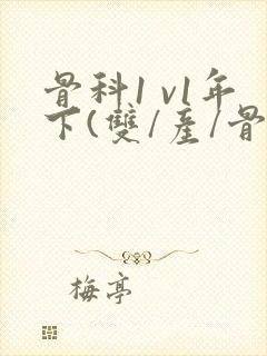 骨科1 v1年下(双/产/骨科年下)