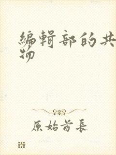 编辑部的共享玩物封面