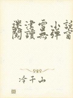 迷津雪小说免费阅读无弹窗封面