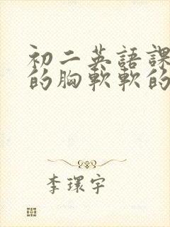 初二英语课代表的胸软软的