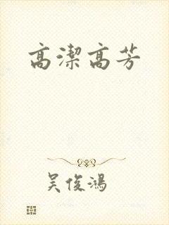 高洁高芳封面