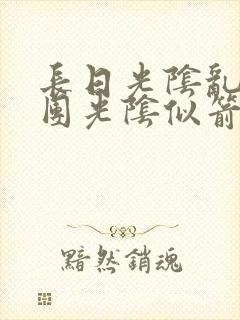 长日光阴乱作一团光阴似箭灵欲教封面