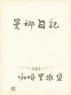 曼娜日记封面