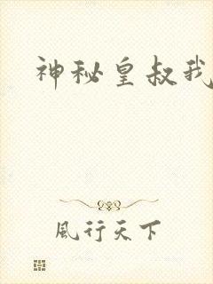 神秘皇叔我要了