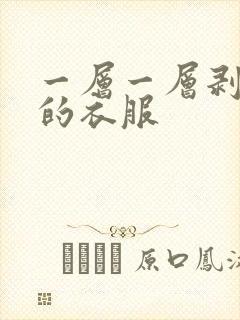 一层一层剥开你的衣服
