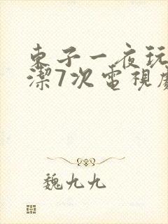 东子一夜玩弄白洁7次电视剧