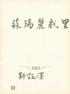 苏玛丽戏里戏外封面