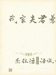 我家夫君惹不起封面