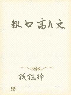 粗口高h文