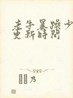 老牛暴躁少女的更新时间