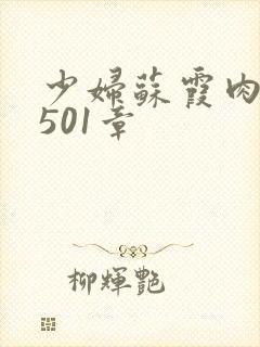 少妇苏霞肉欲第501章封面