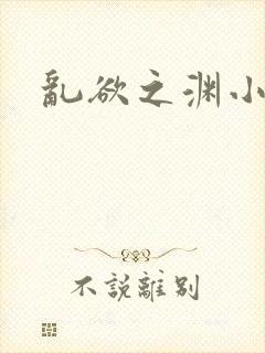 乱欲之渊小说封面