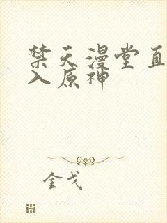 禁天漫堂直接进入原神