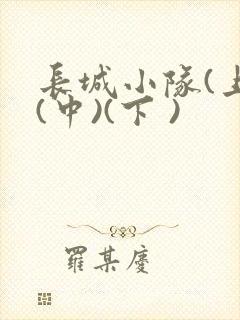 长城小队(上)(中)(下 )