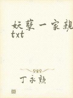 妖孽一家亲小说txt封面