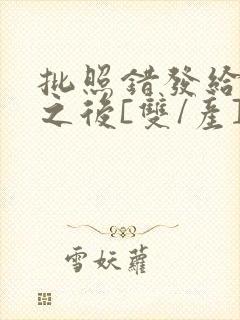 批照错发给情敌之后[双/产]封面