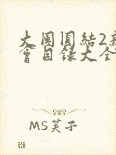 大团圆结2亲情会目录大全免费阅读