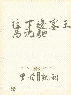 往下边塞玉器骑马沈驰