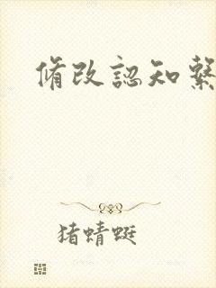 修改认知系统H封面