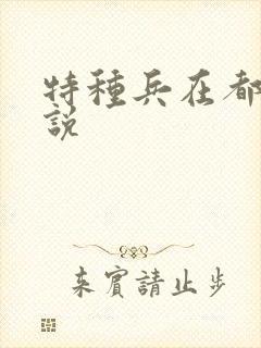 特种兵在都市小说