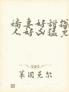 娇妻好甜总裁大人好凶猛免费小说