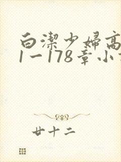 白洁少妇高义第1一178章小说