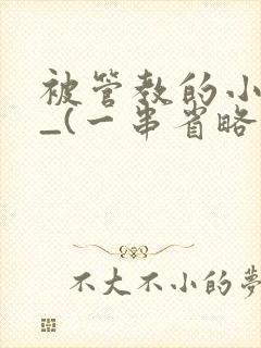 被管教的小美人_(一串省略号)封面