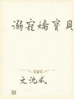 溺宠娇宝贝封面