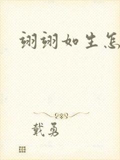 翊翊如生怎么读