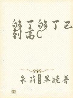 够了够了已经满到高C封面