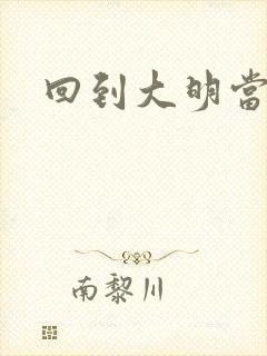 回到大明当才子