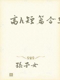 高h短篇合集封面