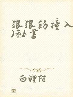 狠狠的撞入(h)秘书