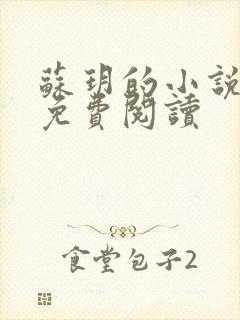 苏玥的小说全文免费阅读