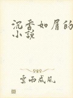 沉香如屑的原著小说