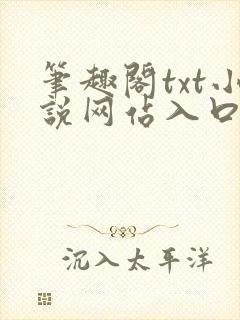 笔趣阁txt小说网站入口封面