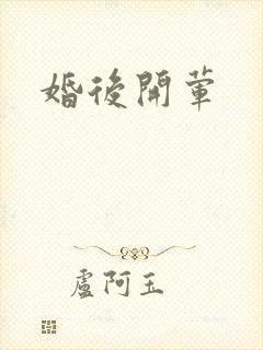 婚后开荤封面