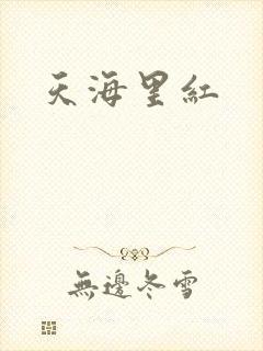 天海里红封面