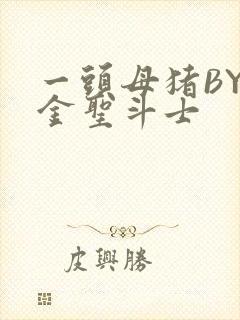 一头母猪BY黄金圣斗士