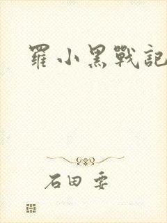 罗小黑战记小说