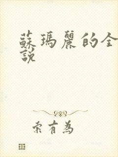 苏玛丽的全部小说